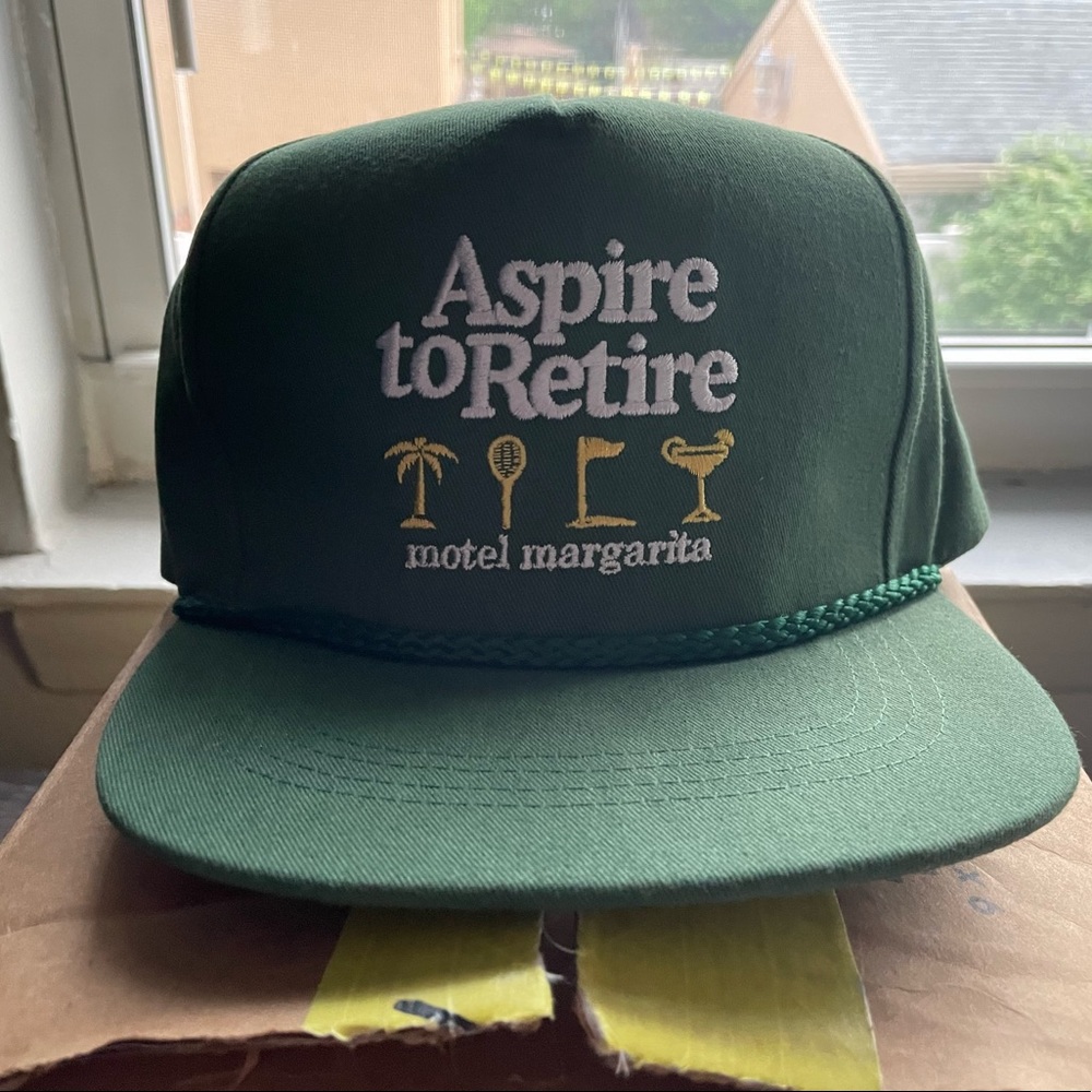 Motel Margarita “Aspire to Retire” SnapBack Hat Brand New